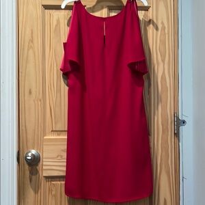 White House Black Market Red Cocktail Sundress